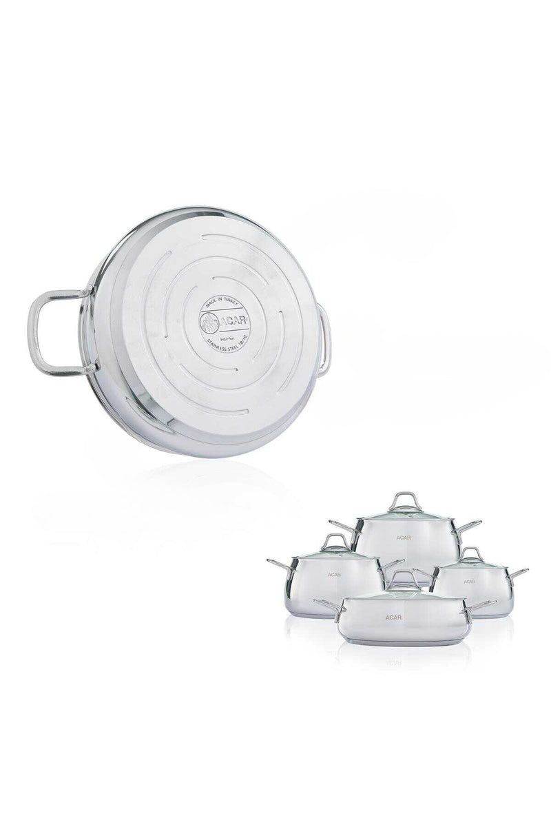 KARAT FOCUS Set de casseroles 8 pièces (induction)