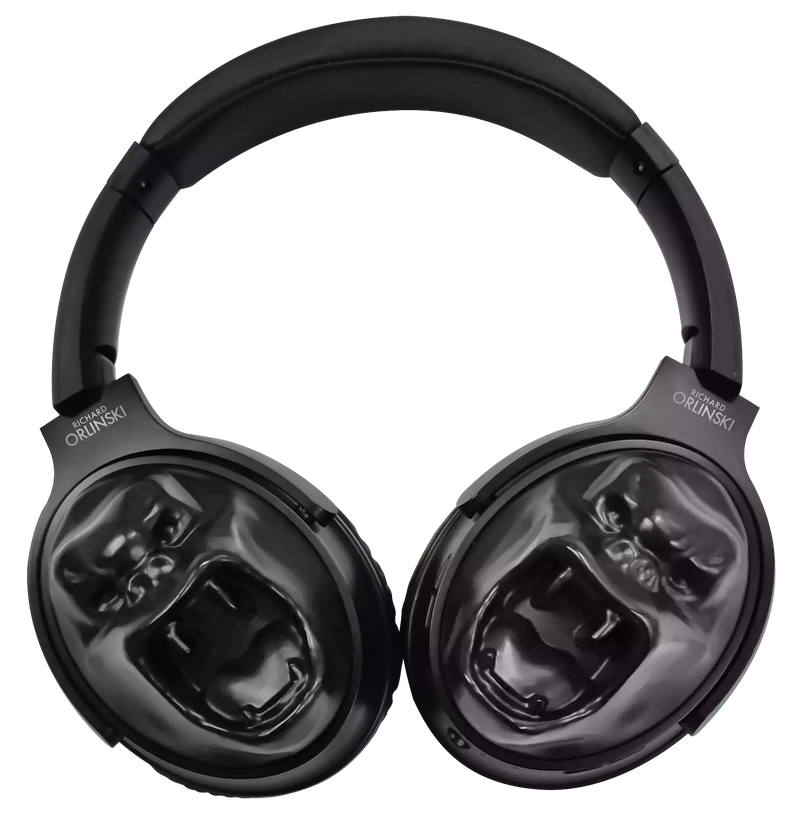 Casque Bluetooth KONG sans fil noir mat by Richard ORLINSKI - Bella Home