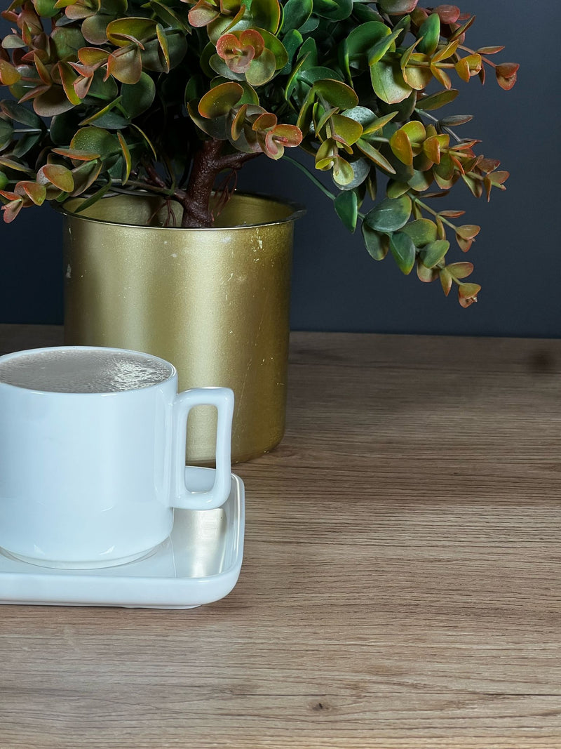 ACAR PURE ROYAL Set von 6 Porzellan Kaffeetassen