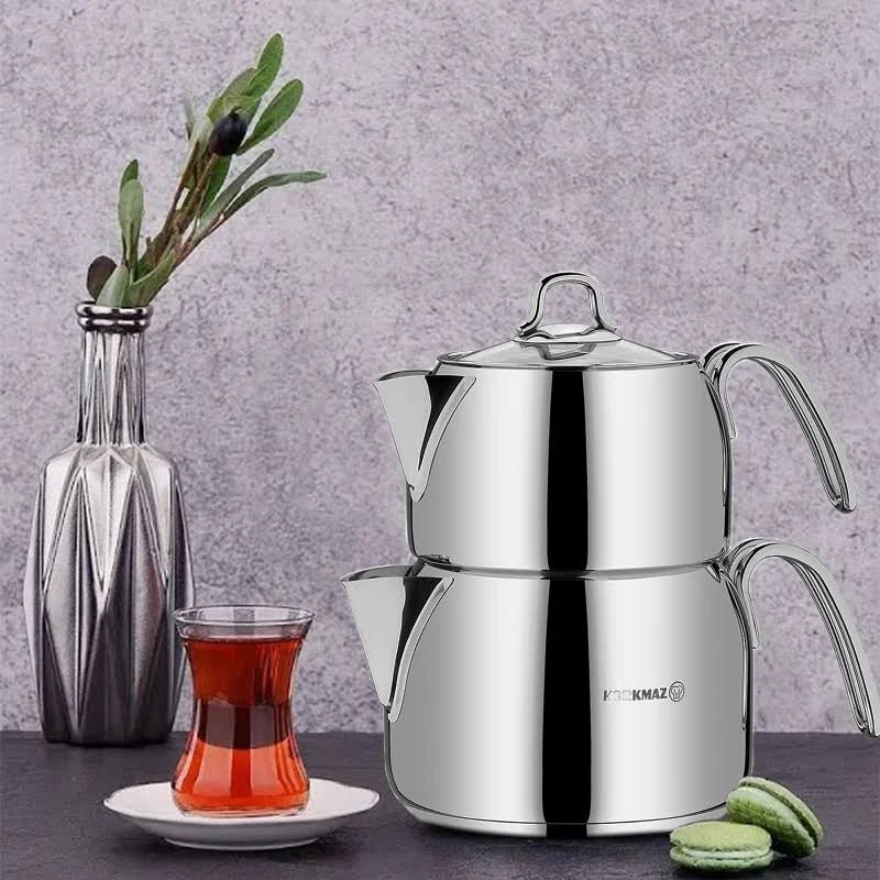 KORKMAZ PERLA MEGA Théière 1,8L/3,2L Induction