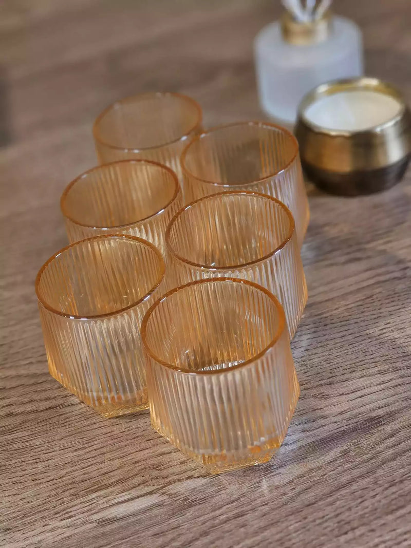 TREND HOME DORE 6 verres à eau ml