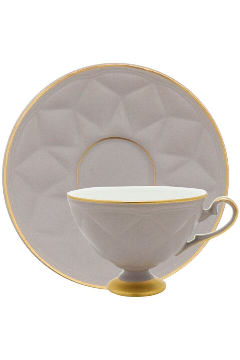 ACAR Set de 6 tasses à café en porcelaine