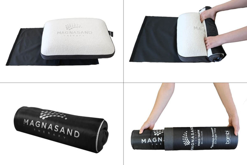 BAMBI Coussin Magnasand Therapy - Sable noir magnétique - Manyetik Siyah Kum Terapi Yastık