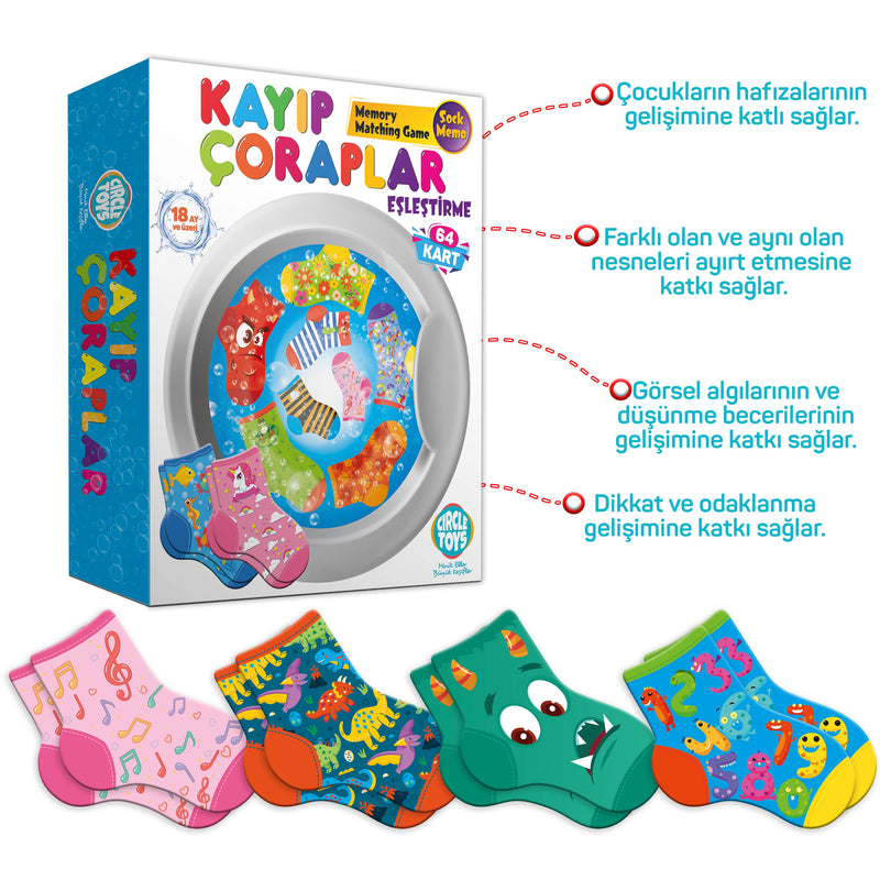 Jeu des Chaussettes Perdues Kayıp Çoraplar Spiel der Verlorenen Socken