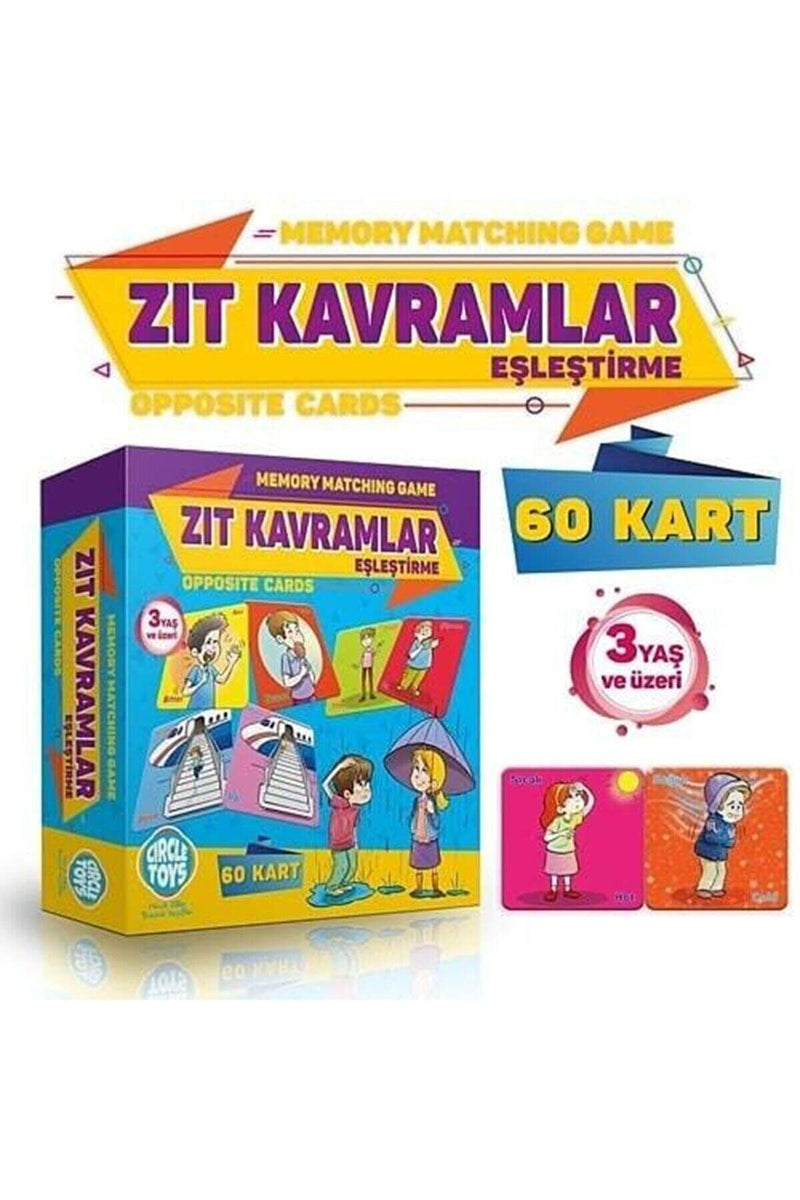 Jeu des Concepts Opposés Zıt Kavramlar Spiel der Gegensätzlichen Konzepte