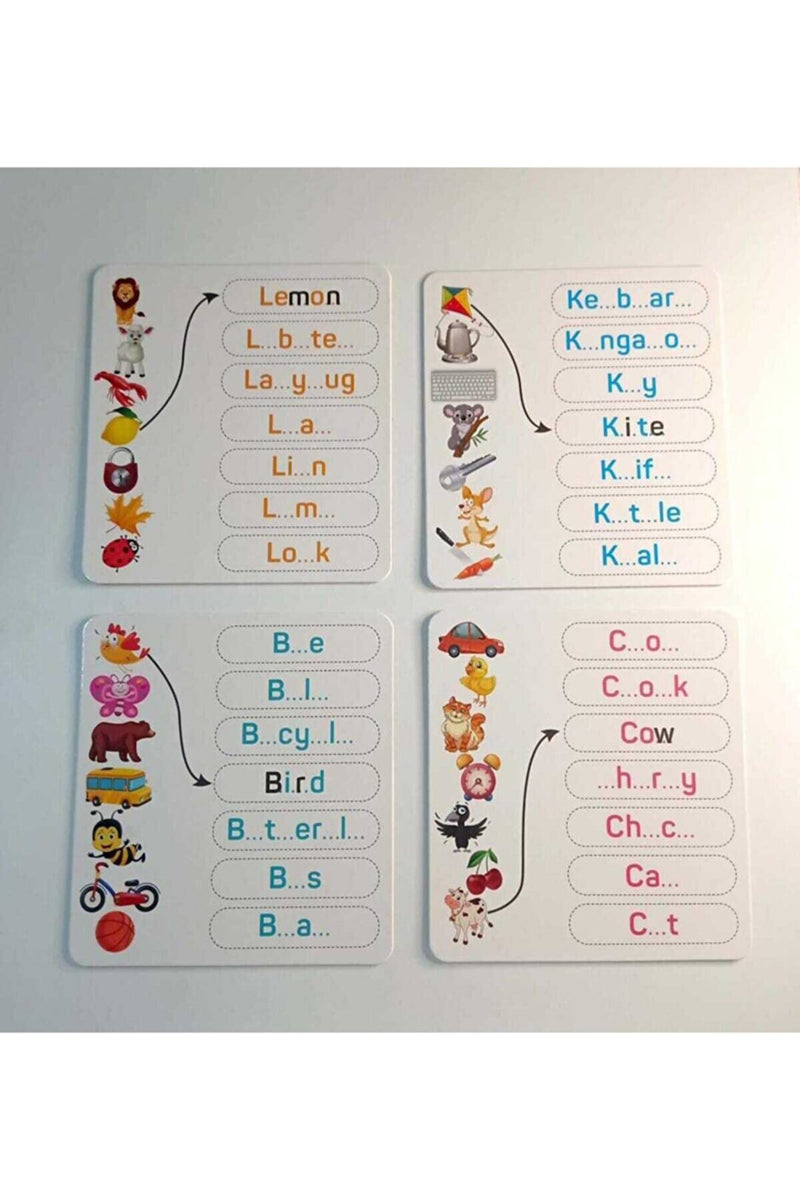 Jeu de l'alphabet version Anglais English Alphabet Alphabet Spiel englische version