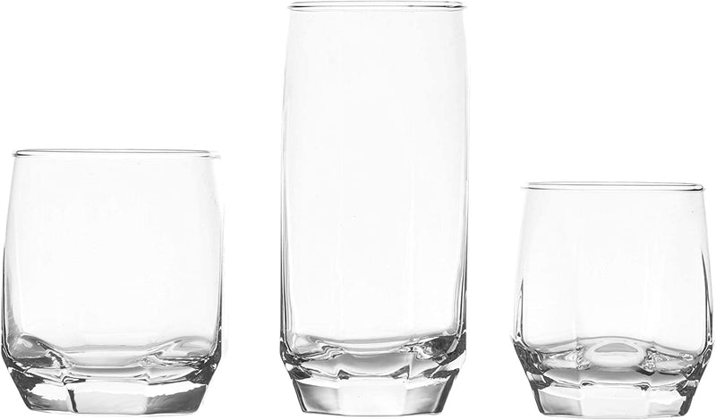 LAV DIAMOND Set de 18 verres 6 personnes LAV DIAMOND 18 parça bardak seti LAV DIAMOND Set aus 18 Gläsern 6 Pers.