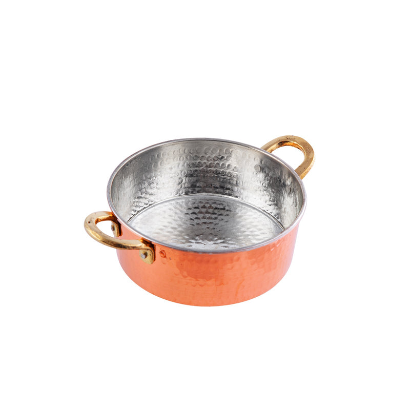 KARACA MESOPOTAMIA Casserole en cuivre avec couvercle 18 cm