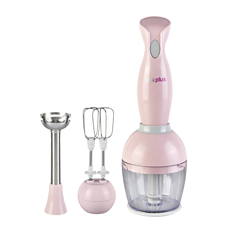 KARACA COOKPLUS MİDİMİX  Set de Blender  rose   5501 - Blender Set Pembe 5501