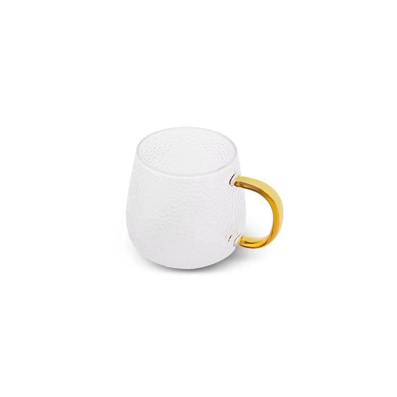 KARACA PETEK Lot de 2 Mugs en verre borosilicate 400 ml