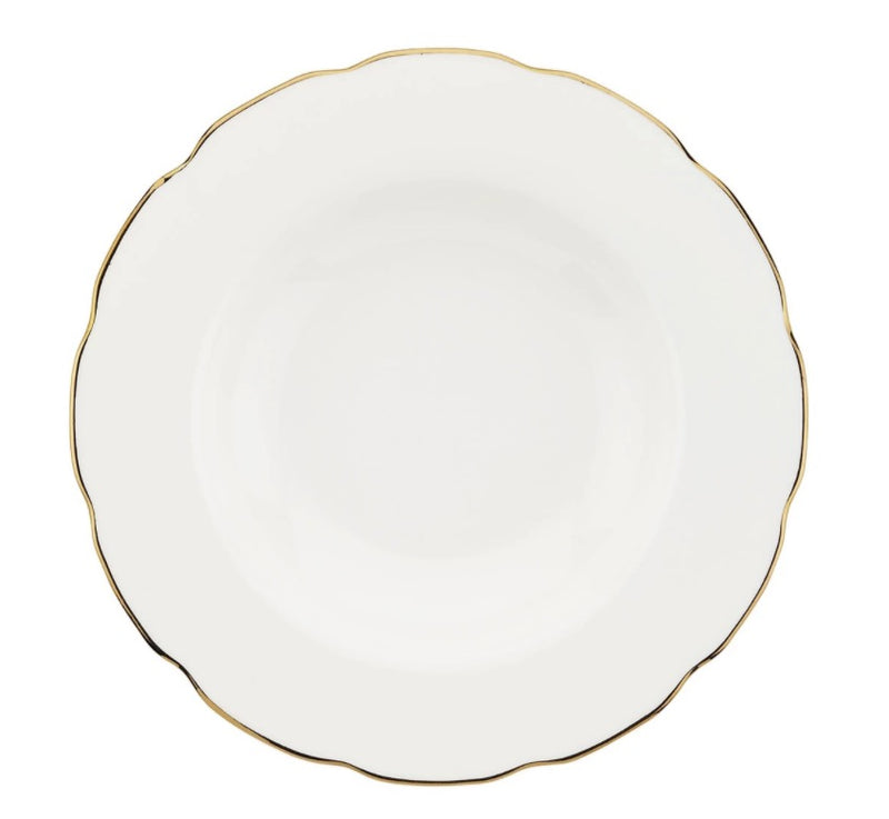 KUTAHYA PORCELAINE OLYMPOS Service liseré doré de table 12 personnes 80 pièces - 80 Parça 12 kisilik yemek takimi gold