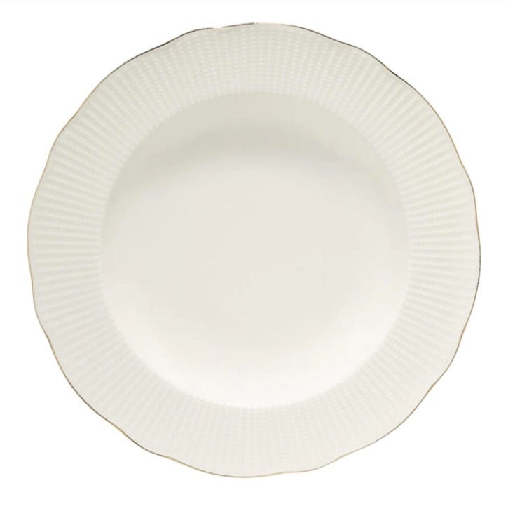 KUTAHYA PORCELAINE BONE ILAY Service liseré doré de table 6 personnes 80 pièces - 80 Parca 12 kisilik yemek takimi gold