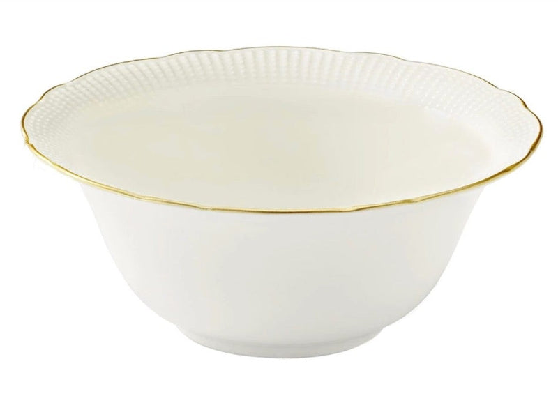 KUTAHYA PORCELAINE BONE ILAY Service liseré doré de table 6 personnes 80 pièces - 80 Parca 12 kisilik yemek takimi gold